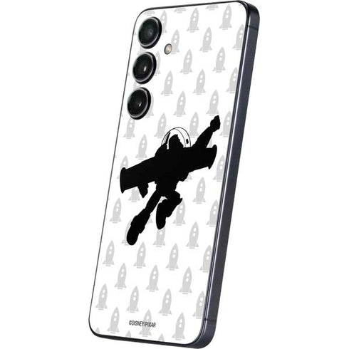 Disney Toy Story Buzz Lightyear Silhouette Galaxy S25 Skin